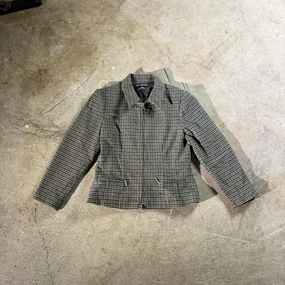 Vintage Braebrook Houndstooth Coat